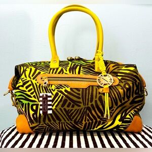 henri bendel Graphic Undercover Satchel NWT